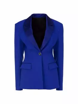 Однобортный жакет Blue The ATTICO