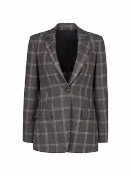 Однобортный жакет Brunello Cucinelli