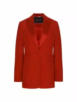 Однобортный жакет Kiton, красный
