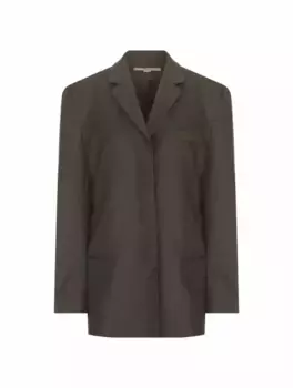 Однобортный жакет Remain, серый