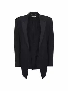 Однобортный жакет Saint Laurent