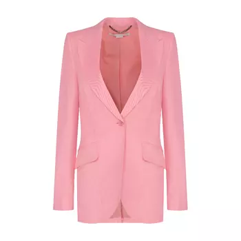 Однобортный жакет Stella Mccartney, розовый