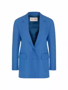 Однобортный жакет Valentino Garavani, синий