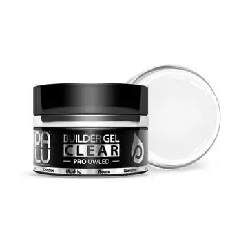 Однофазный строительный гель прозрачный 30 мл Palu Builder Gel Clear, PALU COSMETICS