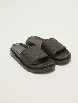 Однополосные женские тапочки на толстой подошве LCW Steps