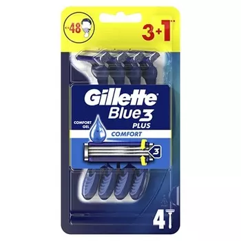 Одноразовая бритва Blue3 Plus Comfort 3+1 шт Gillette