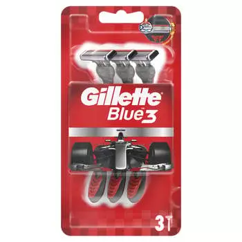 Одноразовые мужские бритвы, 3 шт. Gillette Blue3