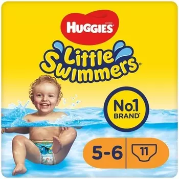 Одноразовые подгузники для плавания Little Swimmers для младенцев и детей размером 5-6 (12-18 кг) Huggies
