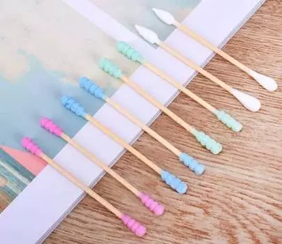 Одноразовые ватные палочки, Белый, 100 шт. Manybeauty