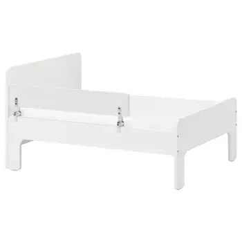 Односпальная кровать, белая, 80x200 см, SLAKT/NATTAPA IKEA