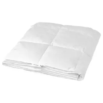 Односпальное одеяло, белое, светло-теплое, 150х200 см, FJLLARNIKA IKEA