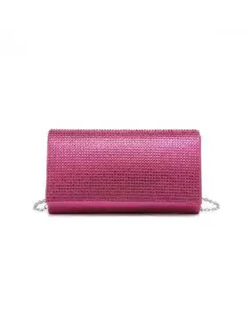 Односторонняя сумка Diamante с клапаном и крышкой JFY, розовый