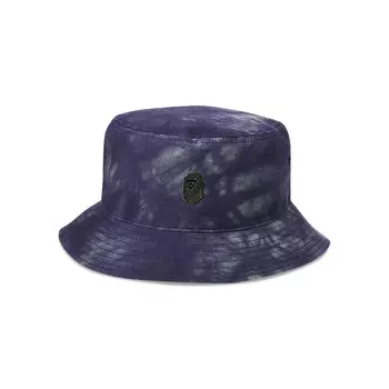 Одноточечная панама BAPE Tie Dye, Фиолетовый