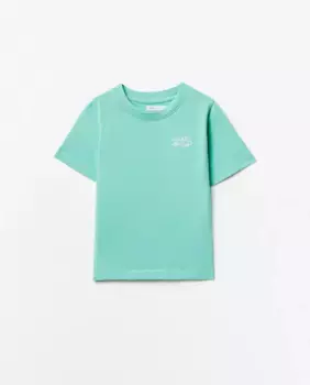 Однотонная базовая футболка Sfera, светло-зеленый