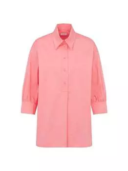 Однотонная блузка без шнуровки Seidensticker, розовый