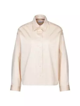 Однотонная блузка-рубашка Seidensticker, экрю