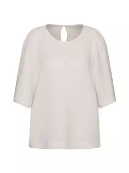 Однотонная блузка-рубашка Seidensticker, белый