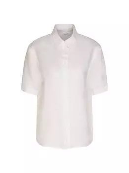 Однотонная блузка-рубашка Seidensticker, белый