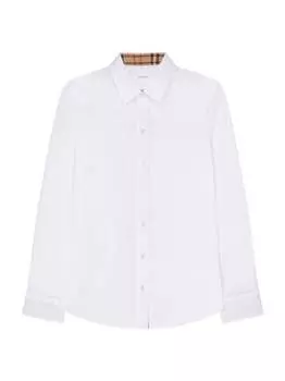 Однотонная блузка-рубашка Seidensticker, белый