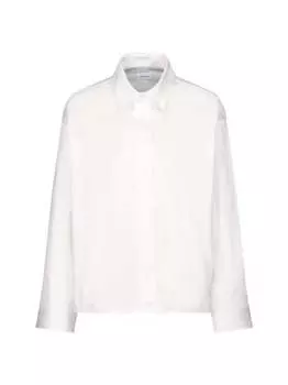 Однотонная блузка-рубашка Seidensticker, белый