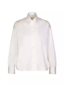 Однотонная блузка-рубашка Seidensticker, белый