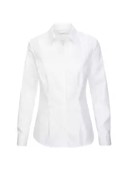 Однотонная блузка-рубашка Seidensticker, белый