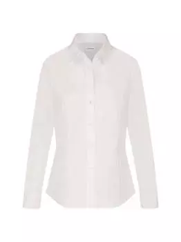 Однотонная блузка-рубашка Seidensticker, белый