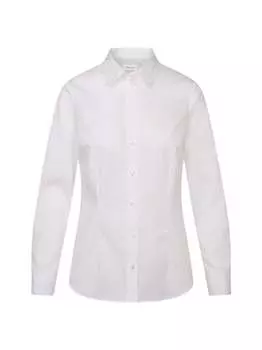 Однотонная блузка-рубашка Seidensticker, белый