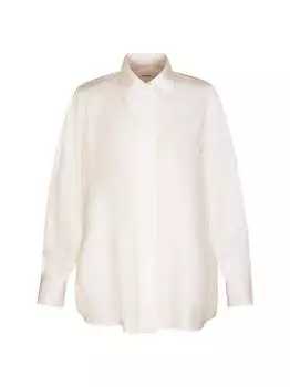Однотонная блузка-рубашка Seidensticker, белый