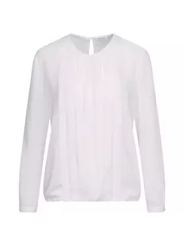 Однотонная блузка-рубашка Seidensticker, белый
