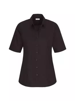 Однотонная блузка-рубашка Seidensticker, черный