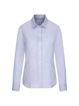 Однотонная блузка-рубашка Seidensticker, синий