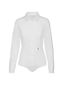 Однотонная боди-блузка Seidensticker, белый