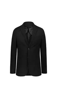 Однотонная черная куртка Brian Brome