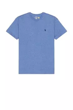 Однотонная футболка с коротким рукавом Polo Ralph Lauren, цвет Faded Royal Heather
