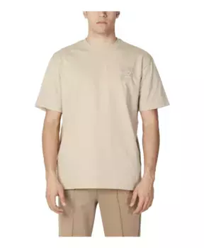 Однотонная футболка с короткими рукавами Fila, бежевый