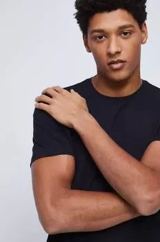 Однотонная футболка с лекарством Medicine, черный