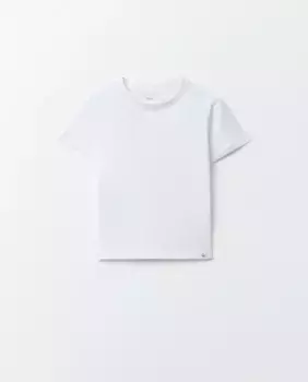 Однотонная футболка Sfera, белый