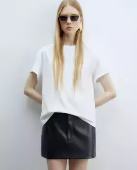 Однотонная футболка Sfera, белый