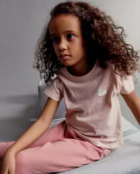 Однотонная футболка Sfera, цвет Rosa