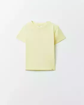 Однотонная футболка Sfera, жёлтый
