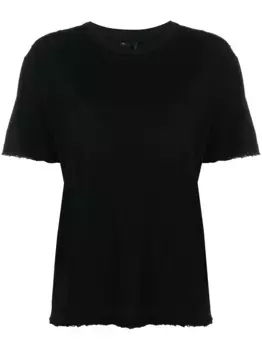 Однотонная футболка UNRAVEL PROJECT, черный