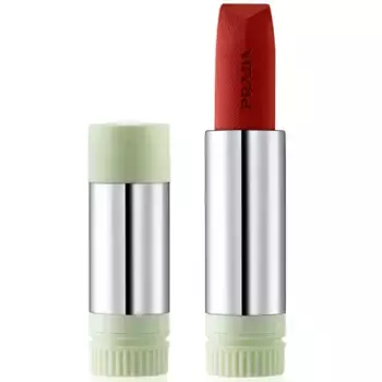 Однотонная гиперматовая помада b03 - красное дерево Prada, цвет b03 - mahogany