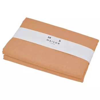 Однотонная грязеотталкивающая скатерть - Korin Maison Sucre, дыня