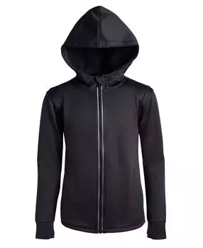 Однотонная куртка с длинными рукавами и повязкой на голову для больших девочек, созданная для Macy's ID Ideology