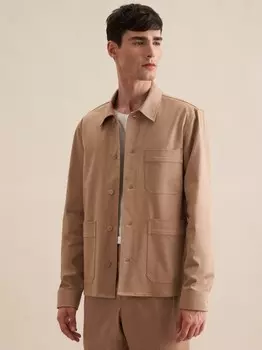 Однотонная куртка Seidensticker, коричневый