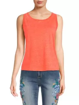 Однотонная майка Lira Nsf, оранжевый