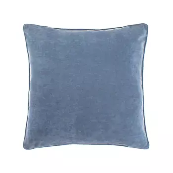 Однотонная меланжевая подушка Coincasa, синий