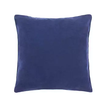Однотонная меланжевая подушка Coincasa, темно-синий