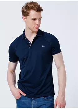 Однотонная мужская футболка-поло Quiksilver